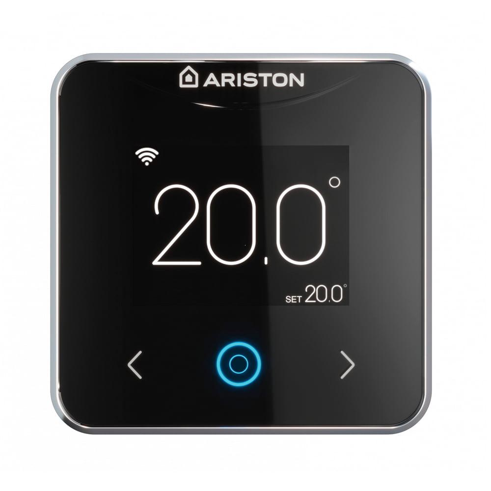 Погодозависимый термостат с Интернет управлением Ariston CUBE S NET black